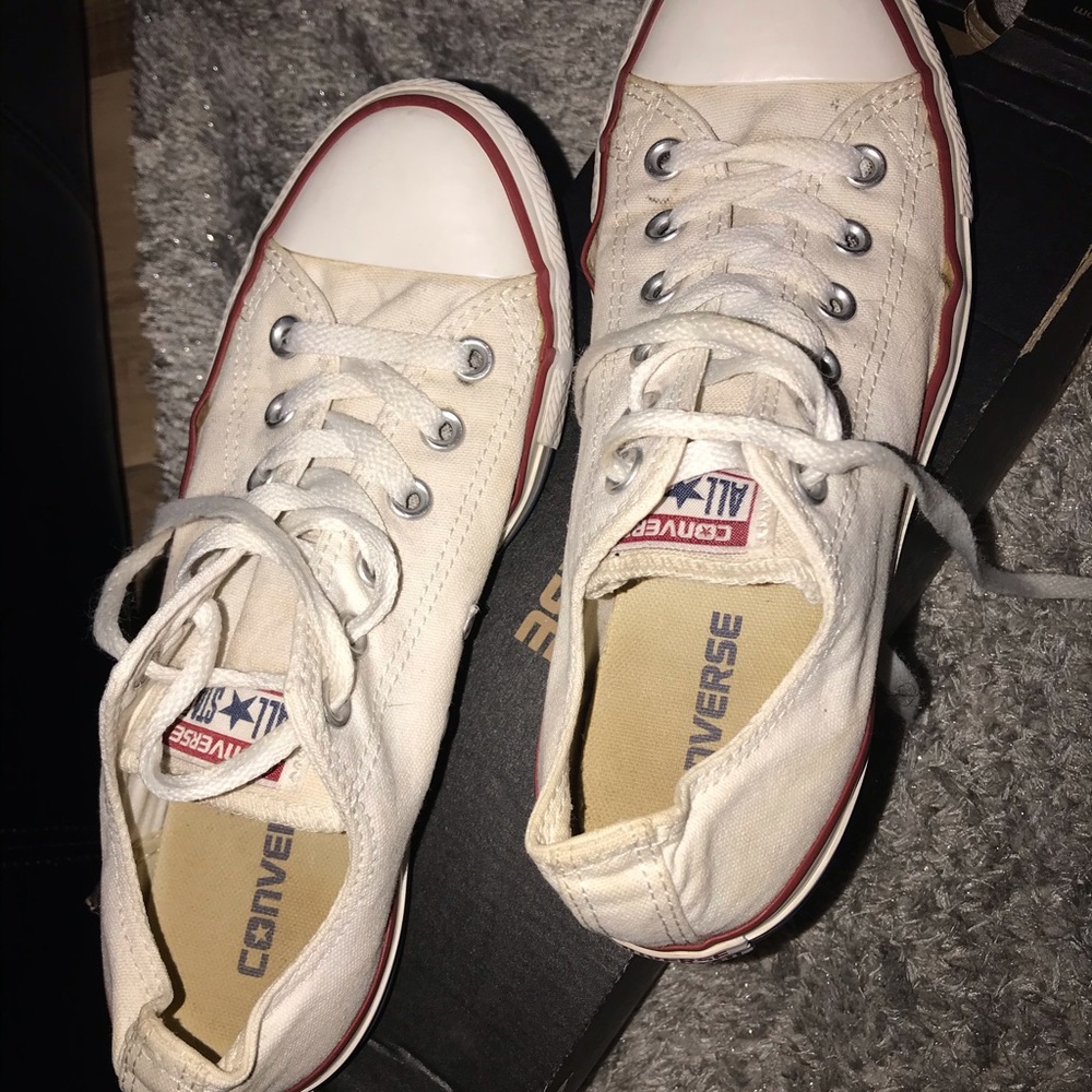 Classic White Converse